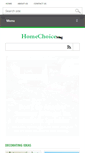 Mobile Screenshot of homechoicemag.com